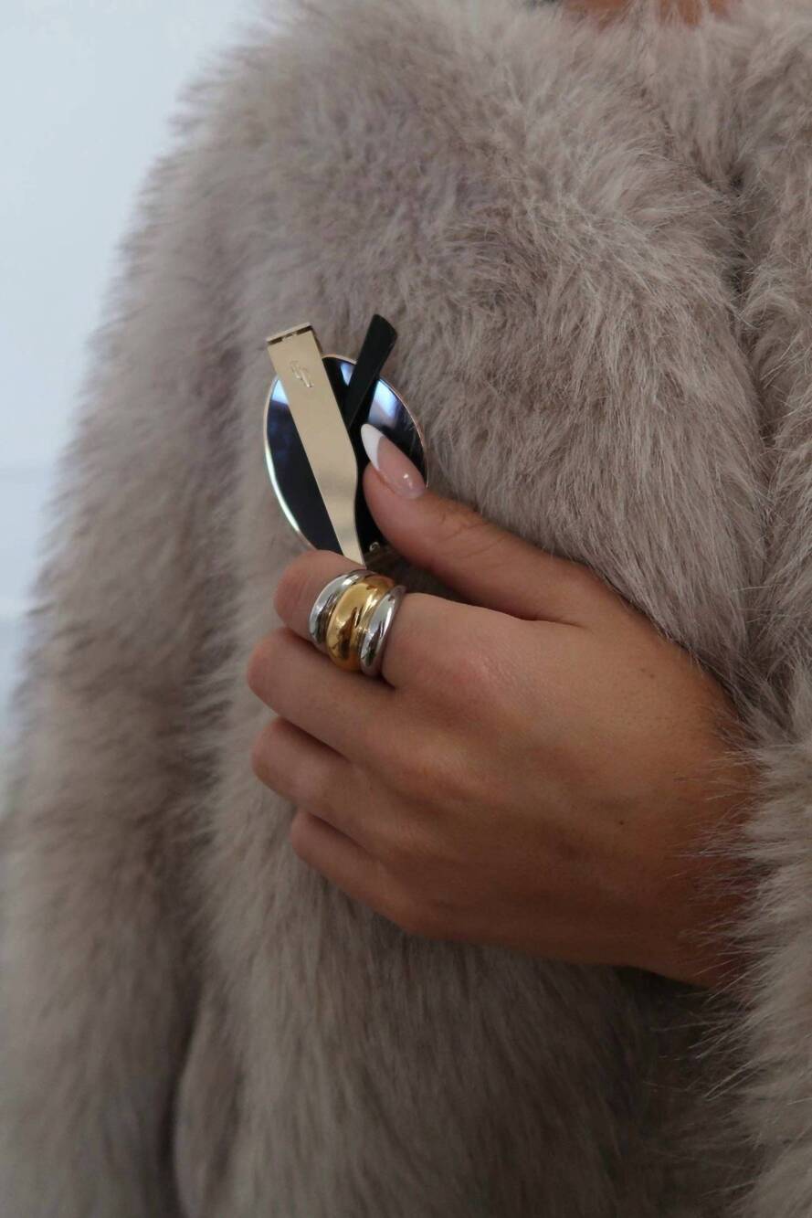 NEW CHANSUTTPEARLS the monroe ring in silver